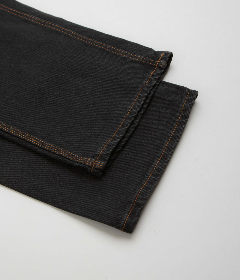 Butter Goods Relaxed Jeans in Washed Black and Black