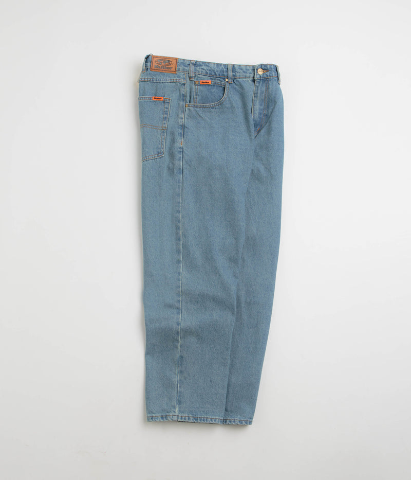 Butter Goods Relaxed Jeans in Washed Indigo and Indigo