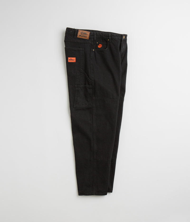 Butter Goods Santosuosso Double Knee Jeans in Washed Black