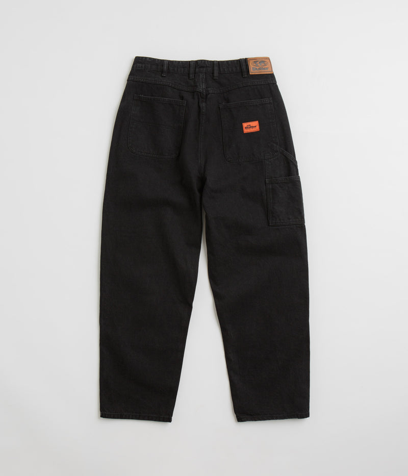 Butter Goods Santosuosso Double Knee Jeans in Washed Black