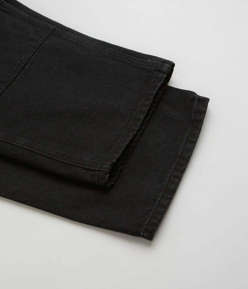 Butter Goods Santosuosso Double Knee Jeans in Washed Black