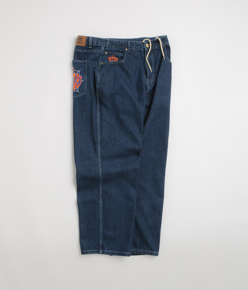 Butter Goods Spider Jeans in Dark Indigo