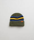 Butter Goods Stripe Cuff Beanie in Green