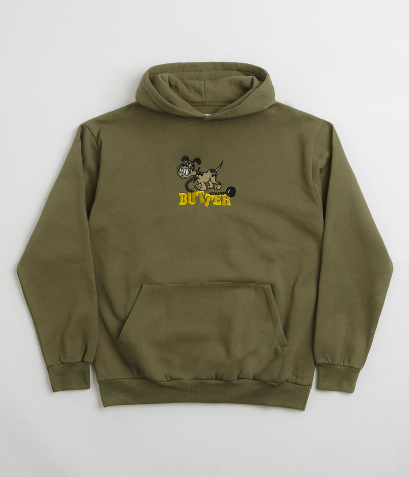Butter Goods Unleash Hoodie in Army