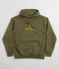 Butter Goods Unleash Hoodie in Army