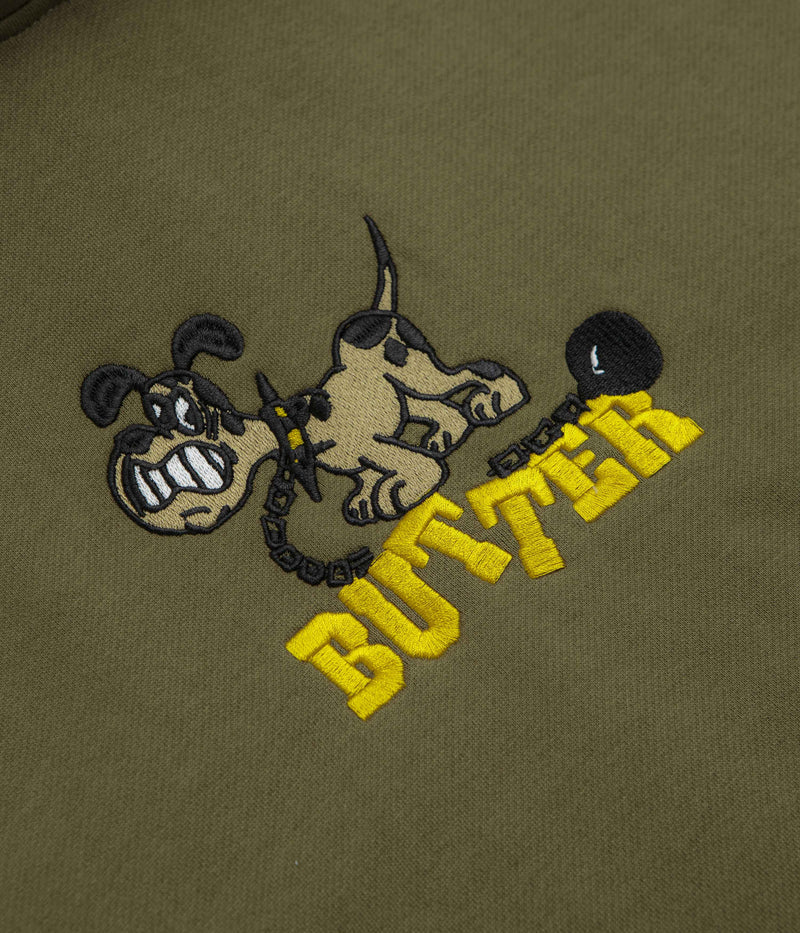 Butter Goods Unleash Hoodie in Army