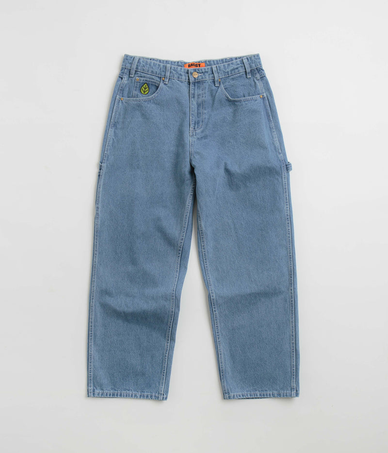 Butter Goods Weathergear Heavyweight Jeans in Mid Blue