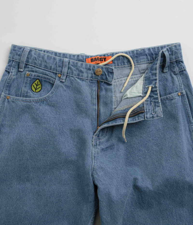Butter Goods Weathergear Heavyweight Jeans in Mid Blue