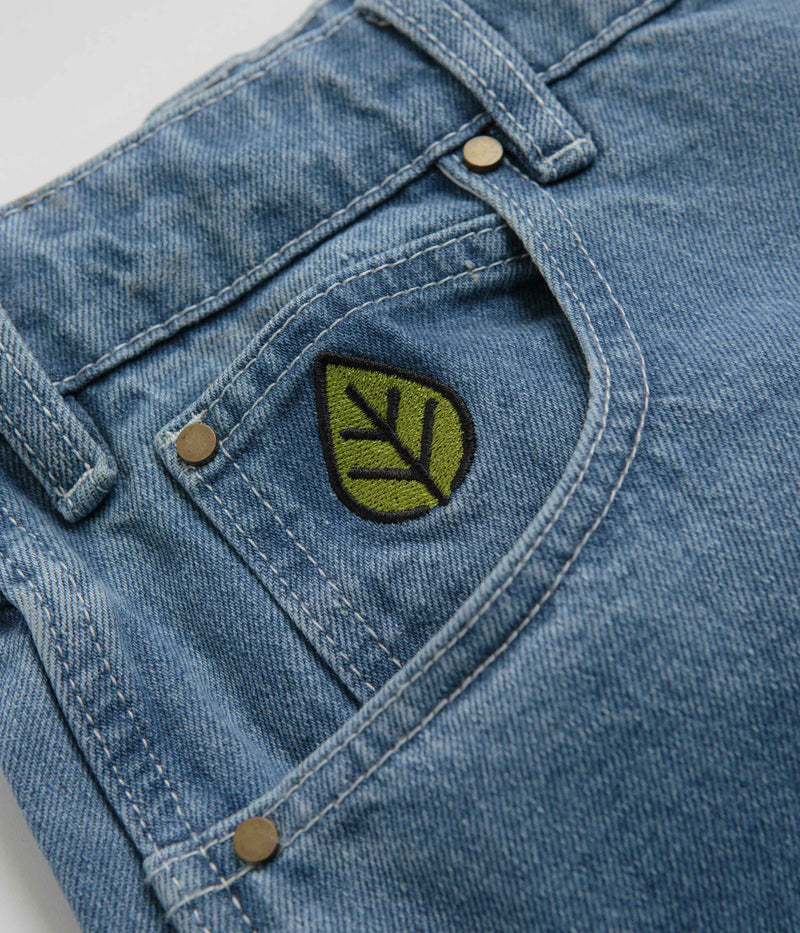 Butter Goods Weathergear Heavyweight Jeans in Mid Blue