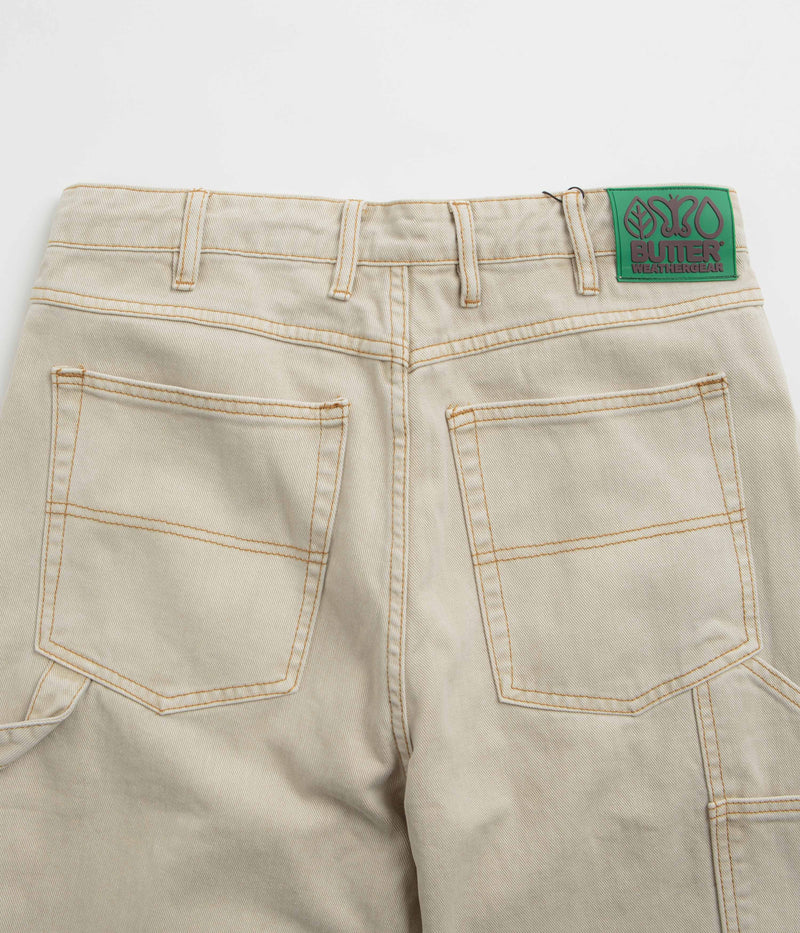 Butter Goods Weathergear Heavyweight Jeans in Washed Khaki