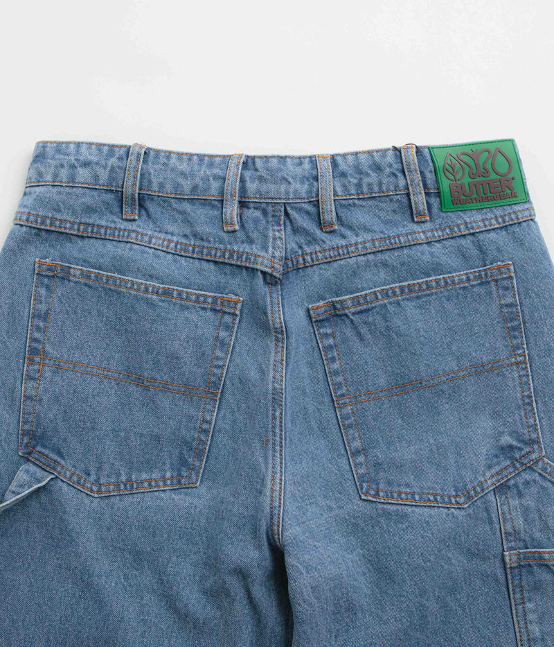 Butter Goods Weathergear Heavyweight Jeans in Worn Indigo