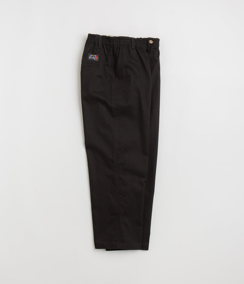 Butter Goods Wide Leg Pants in Black and Multi