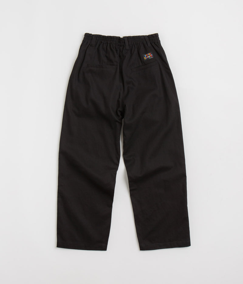 Butter Goods Wide Leg Pants in Black and Multi
