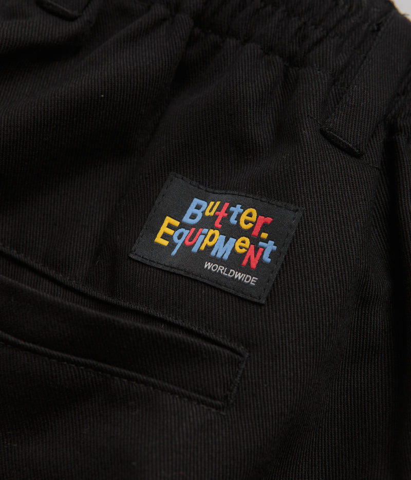 Butter Goods Wide Leg Pants in Black and Multi