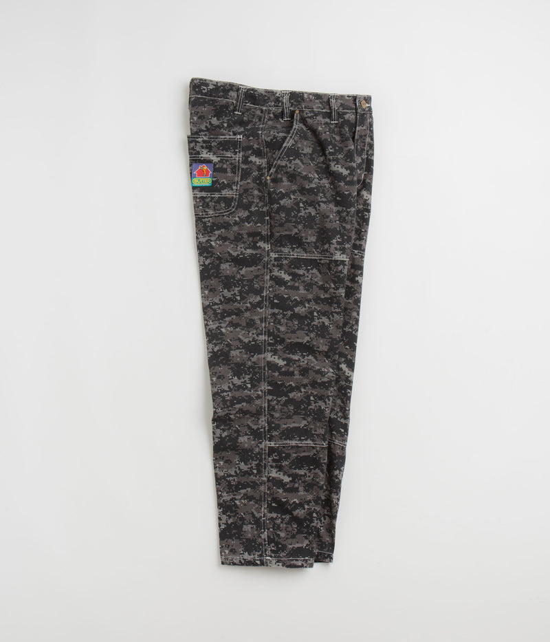 Butter Goods Work Pants in Dark Digital Camo