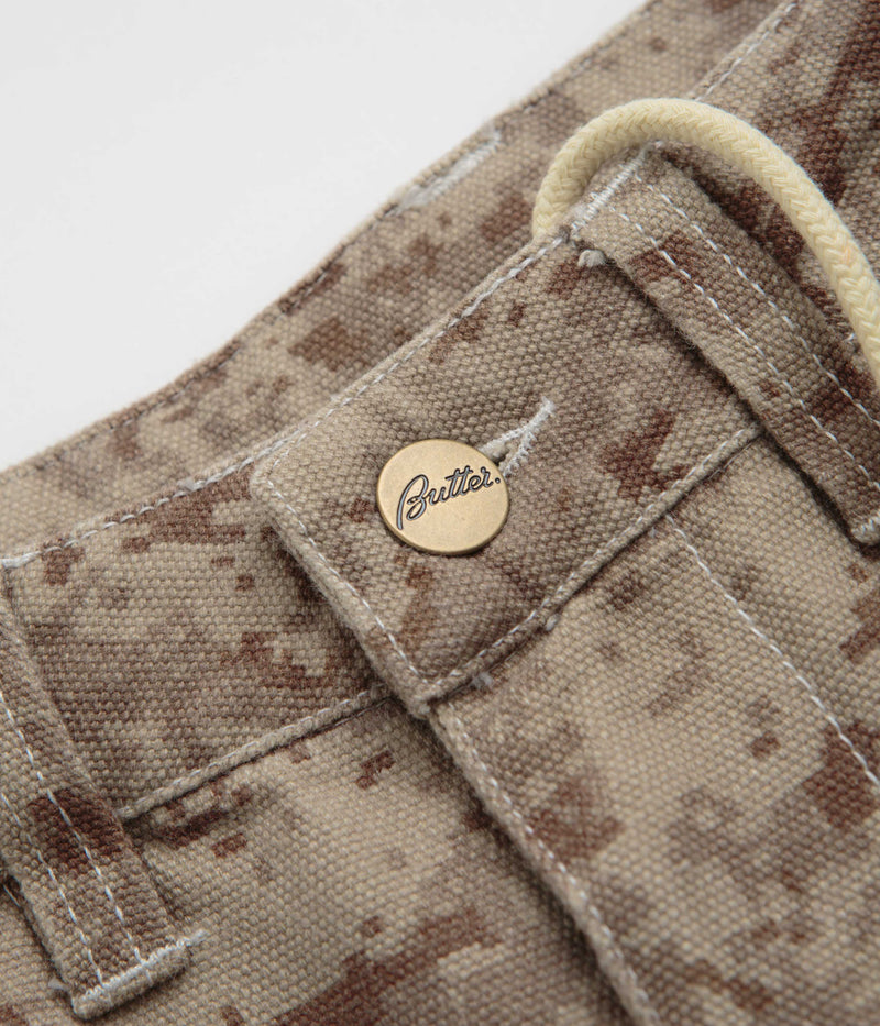 Butter Goods Work Pants in Digital Camo
