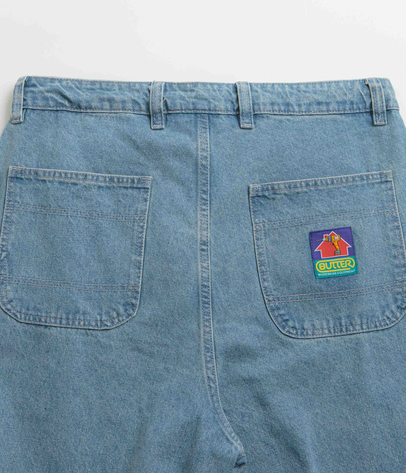 Butter Goods Work Pants in Washed Indigo