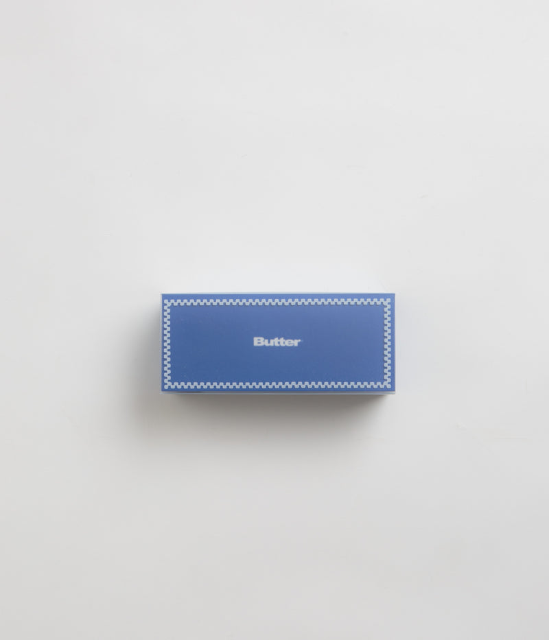 Butter Goods x Blue Note Conquistador Sunglasses in Translucent Blue