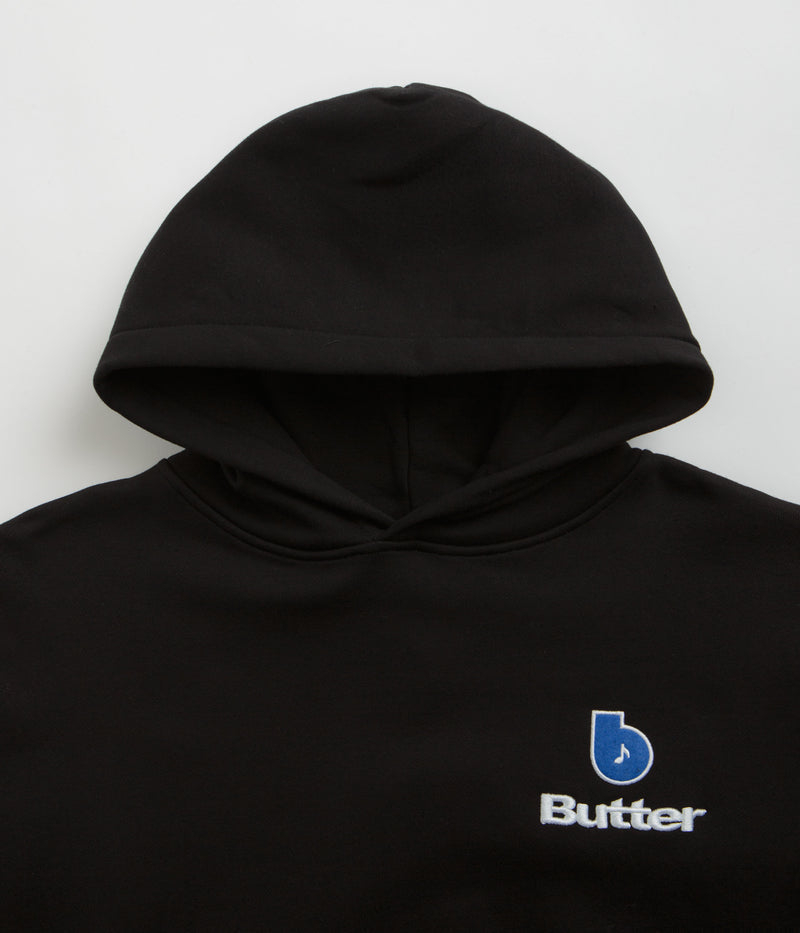 Butter Goods x Blue Note Finest Logo Pullover Hoodie in Black