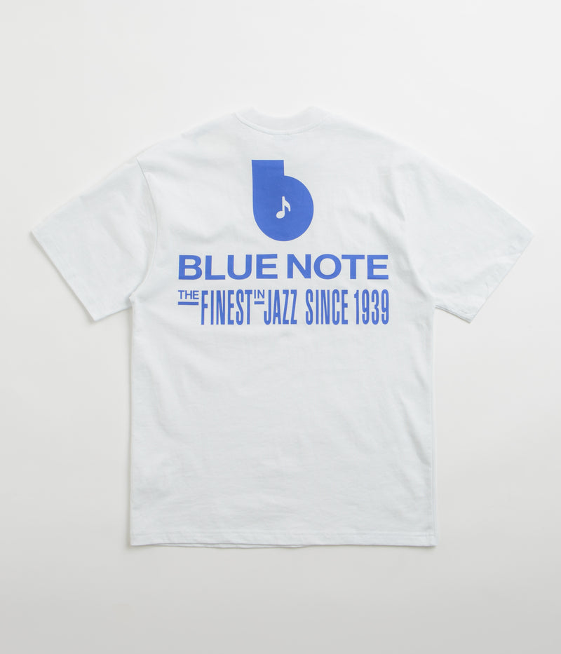 Butter Goods x Blue Note Finest Logo T-Shirt in White