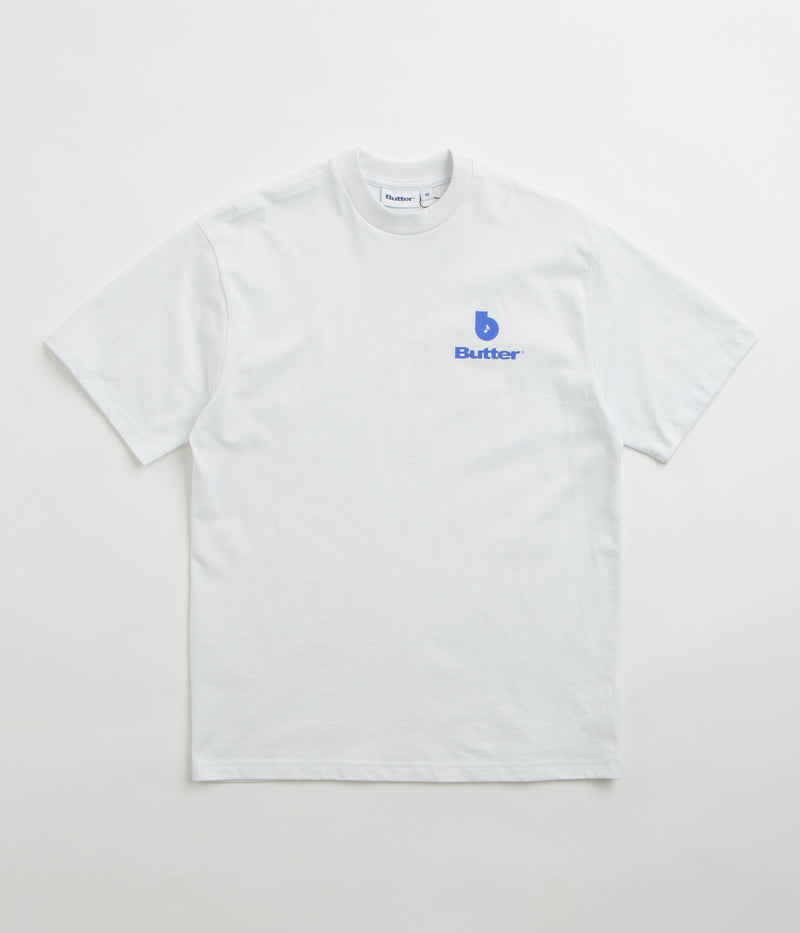 Butter Goods x Blue Note Finest Logo T-Shirt in White