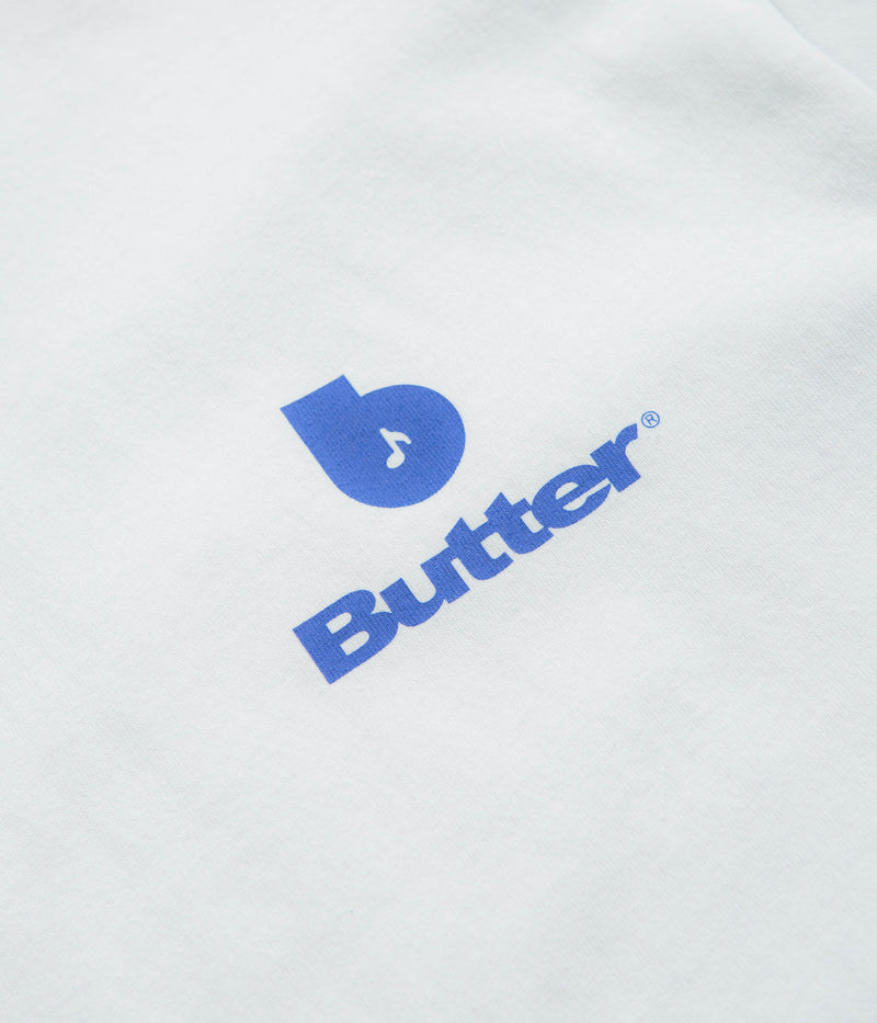 Butter Goods x Blue Note Finest Logo T-Shirt in White
