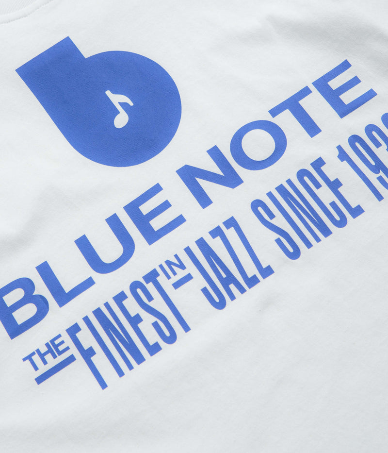 Butter Goods x Blue Note Finest Logo T-Shirt in White