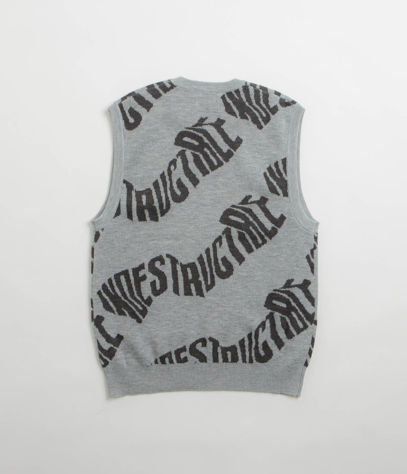 Butter Goods x Blue Note Indestructible Knitted Vest in Heather Grey