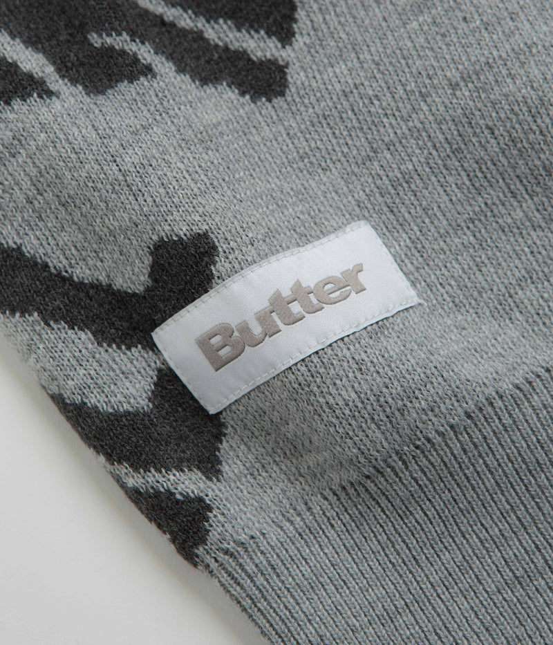 Butter Goods x Blue Note Indestructible Knitted Vest in Heather Grey