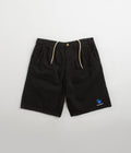 Butter Goods x Blue Note Pleated Denim Shorts in Washed Black