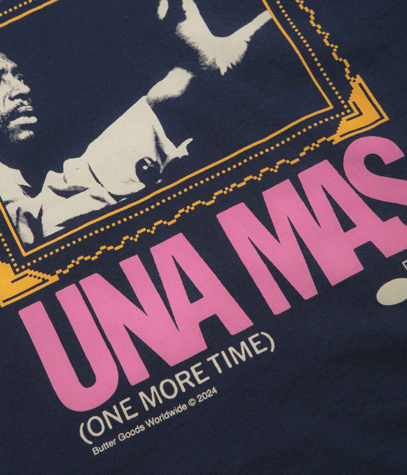 Butter Goods x Blue Note Una Mas T-Shirt in Navy