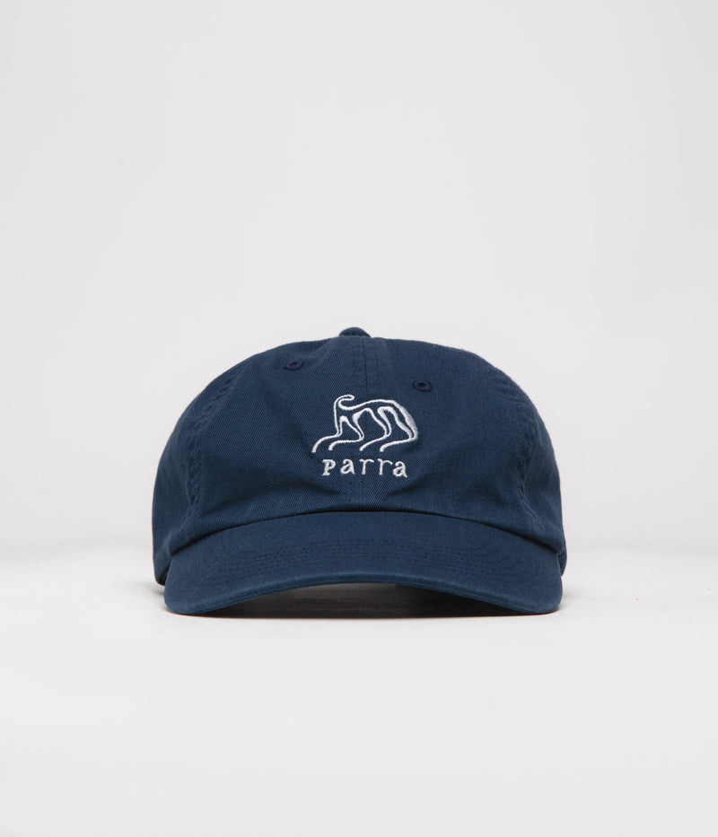 by Parra Alien Head Cap in Midnight Blue