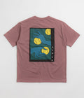 by Parra Ball Catcher T-Shirt in Dusty Rose