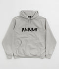 by Parra Blob Logo Hoodie in Heather Grey