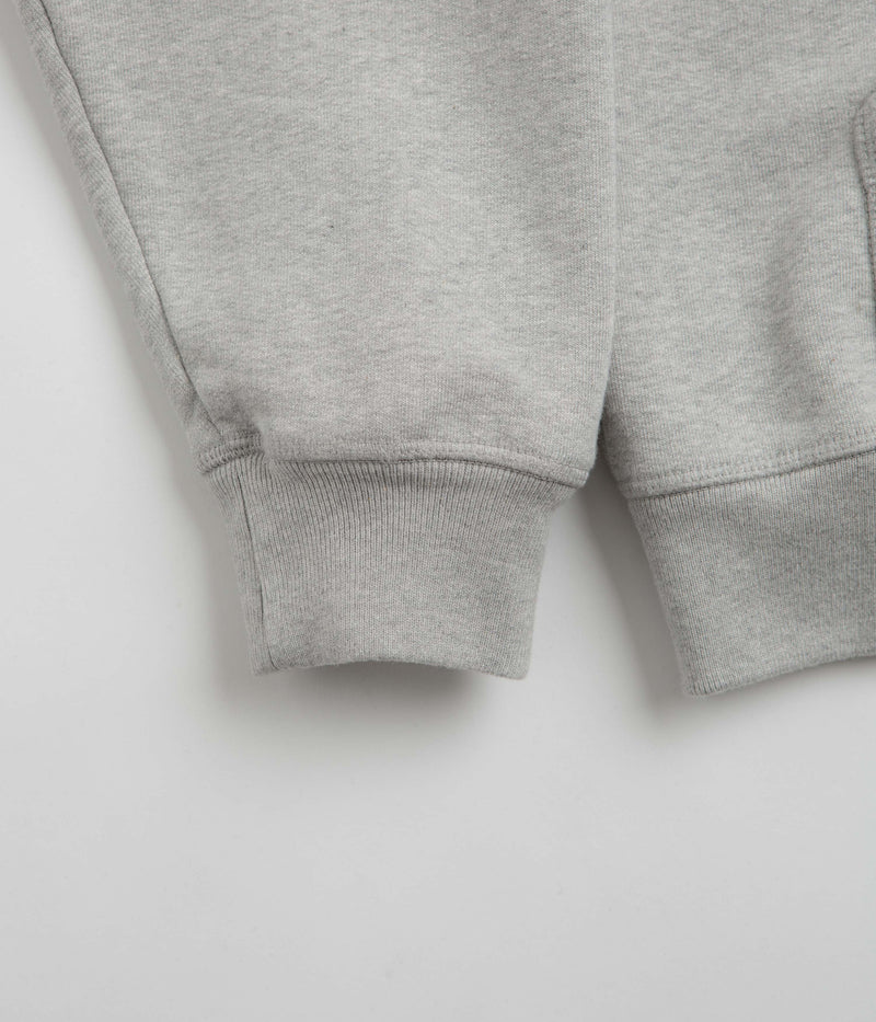 by Parra Blob Logo Hoodie in Heather Grey