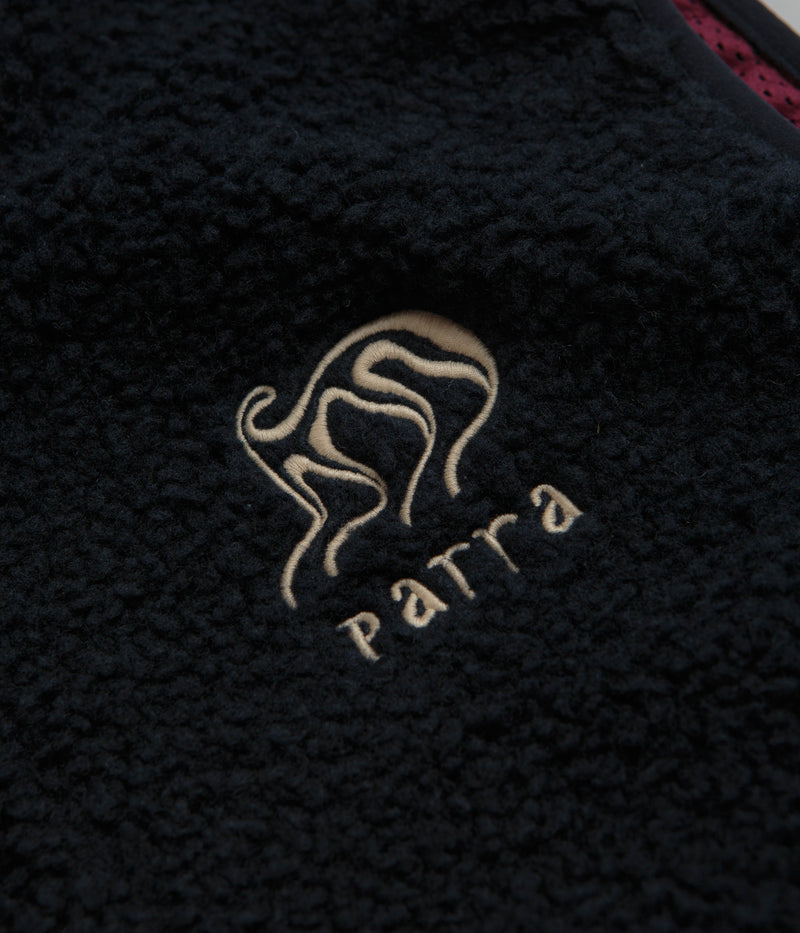 by Parra Chest Alien Vest in Midnight Blue