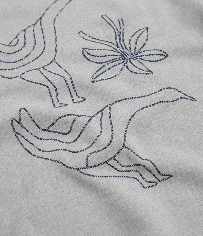 by Parra Duck Attack Crewneck Sweatshirt in Heather Grey