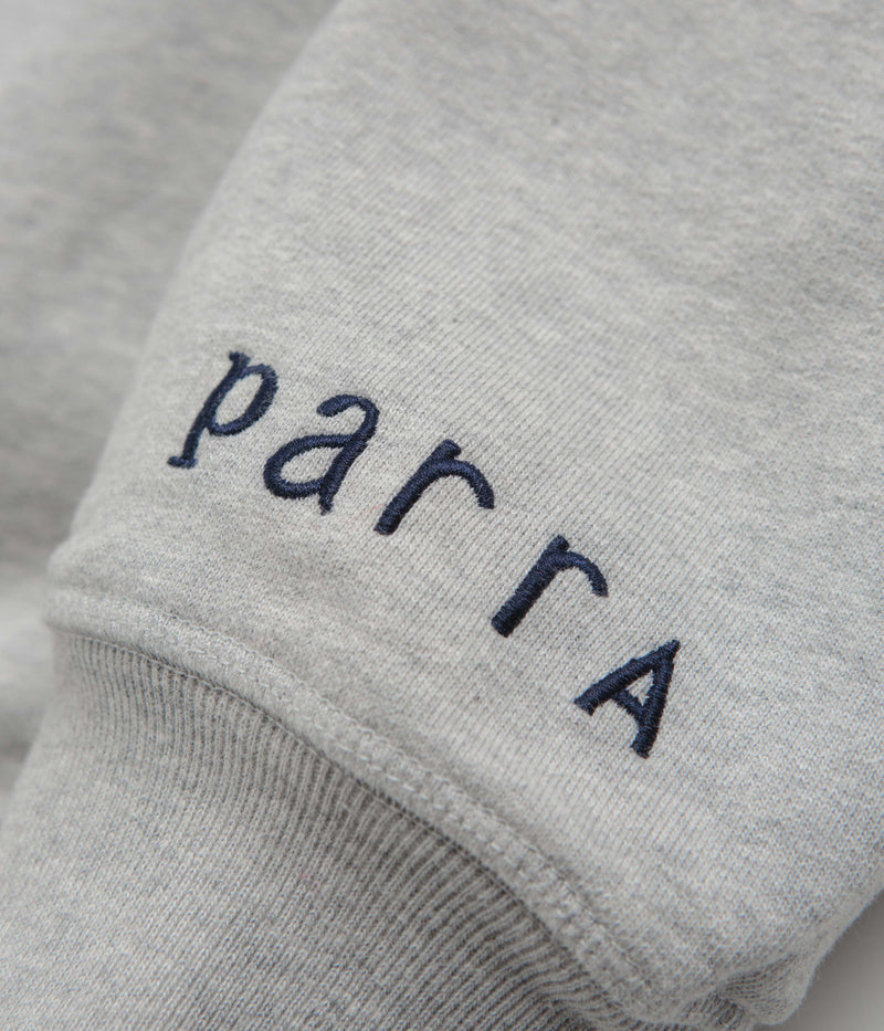 by Parra Duck Attack Crewneck Sweatshirt in Heather Grey