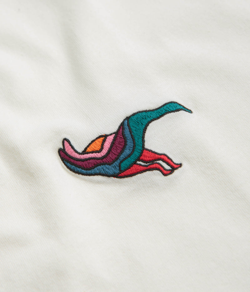 by Parra Duck Attack T-Shirt in Off White