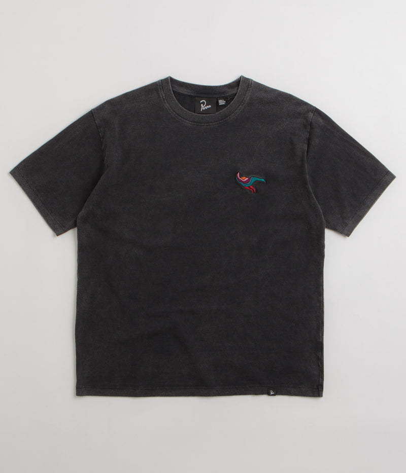 by Parra Duck Attack T-Shirt in Washed Black