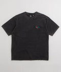 by Parra Duck Attack T-Shirt in Washed Black