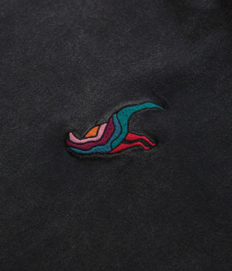 by Parra Duck Attack T-Shirt in Washed Black