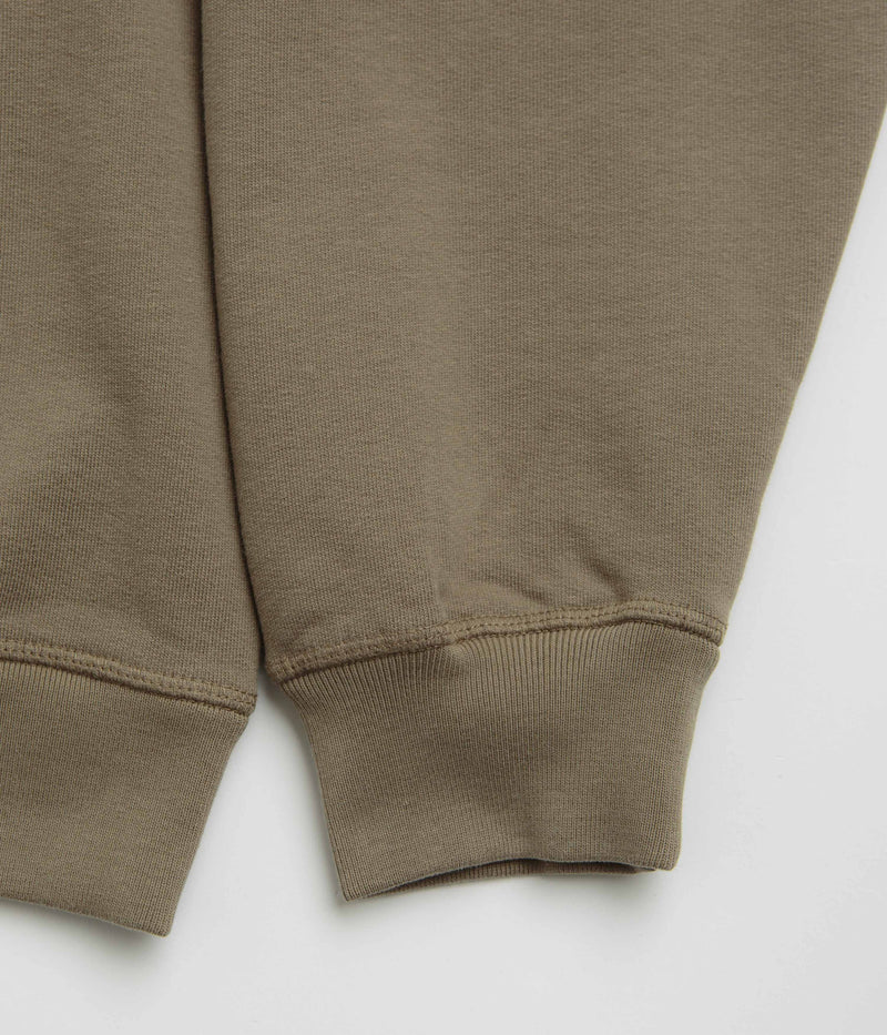 by Parra Future Visions Crewneck Sweatshirt in Stone Grey