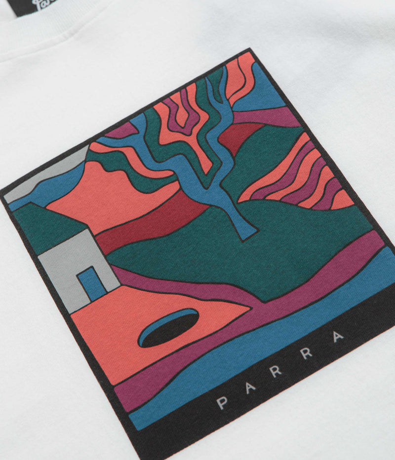by Parra Hole In The Yard T-Shirt in White