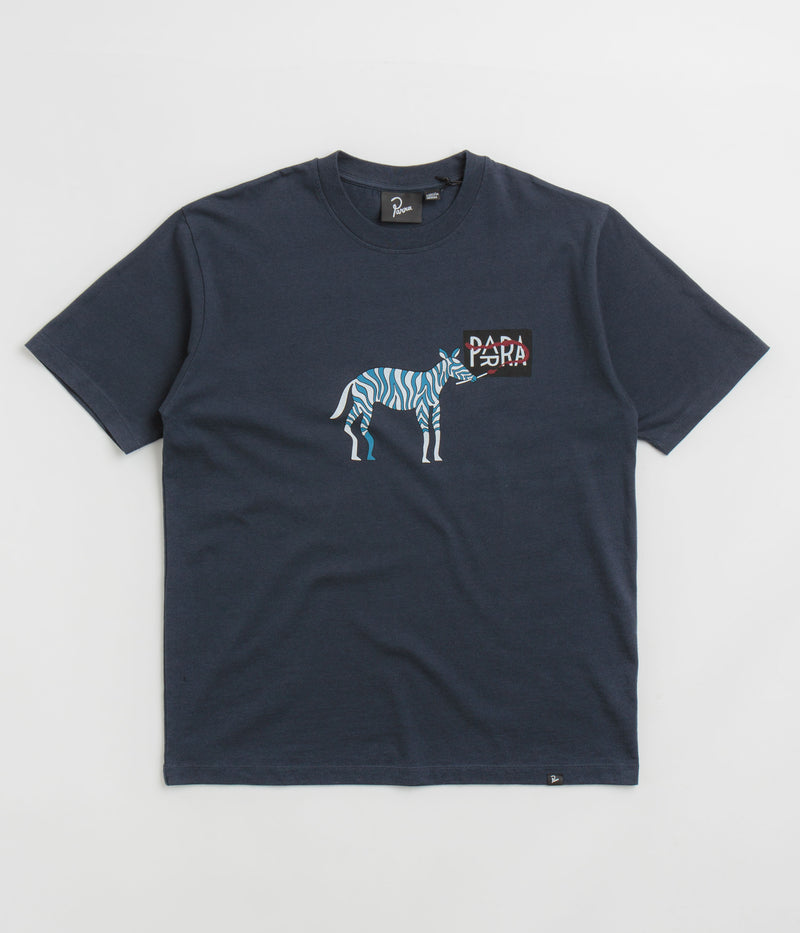 by Parra No Parra Ever T-Shirt in Navy Blue