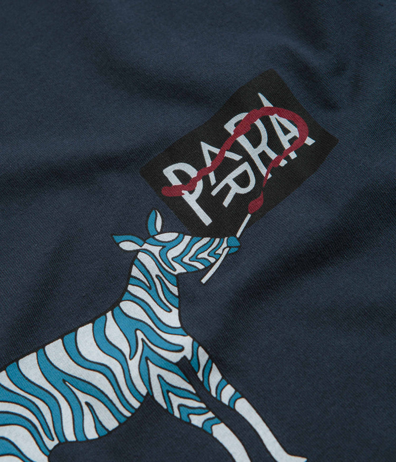 by Parra No Parra Ever T-Shirt in Navy Blue