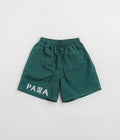by Parra No Vision Swim Shorts in Pine Green