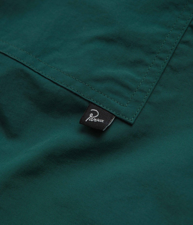 by Parra No Vision Swim Shorts in Pine Green