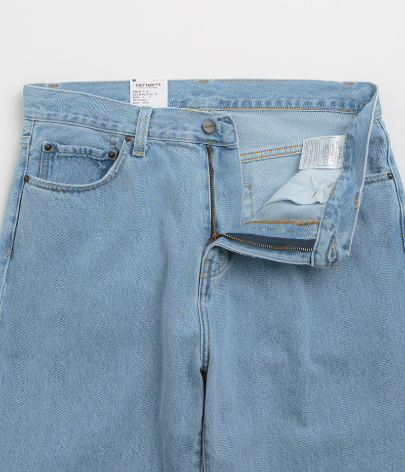 Carhartt Aaron Pants in Stone Bleached Blue