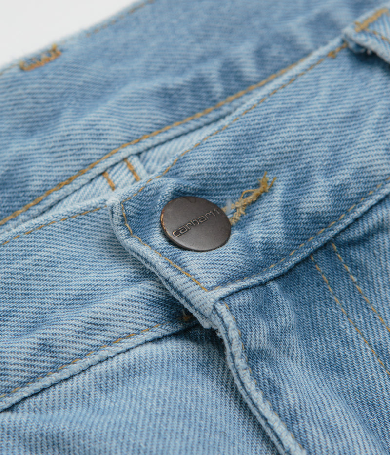 Carhartt Aaron Pants in Stone Bleached Blue